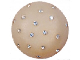 Button with Crystal Rhinestones - Art: BU HAK -1